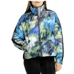 Free People $228 Pippa Printed Packable Quilted Puffer Jacket Small NWT
